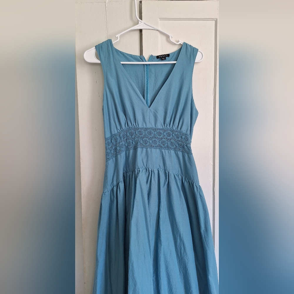 VENUS Blue Maxi Dress